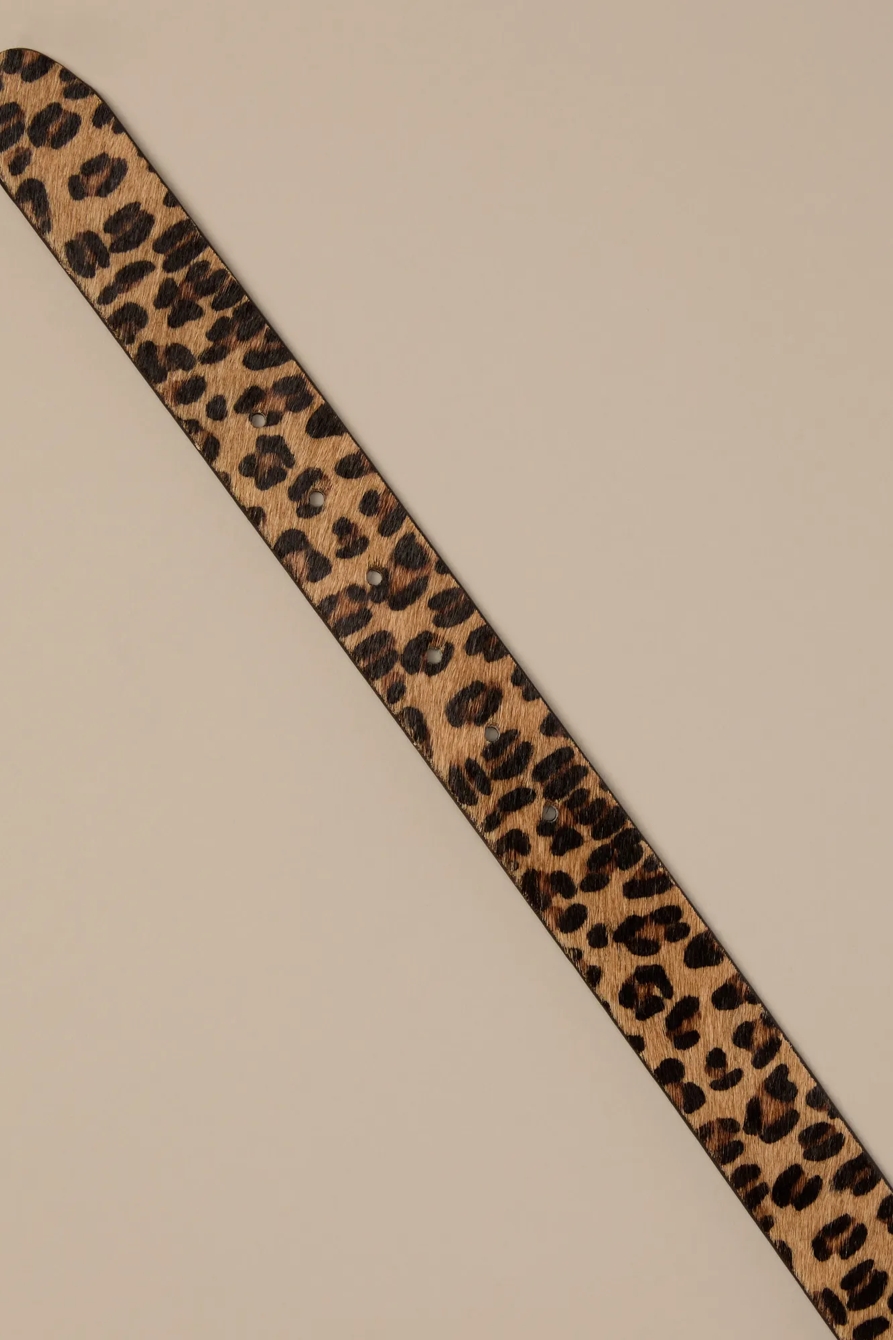 BEVELED EDGE LEATHER BELT, image 2
