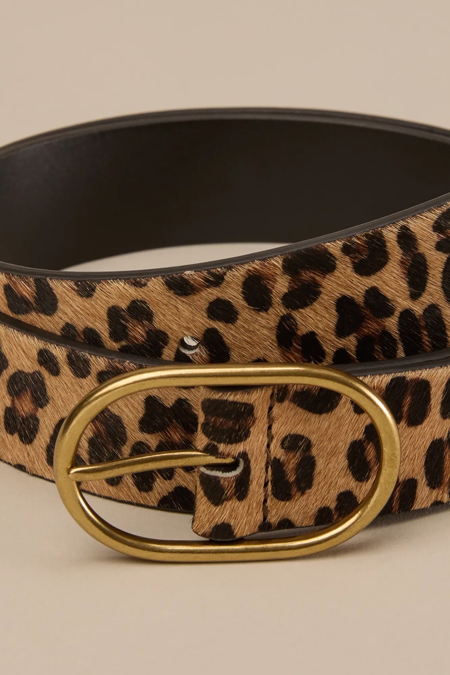 BEVELED EDGE LEATHER BELT, image 3