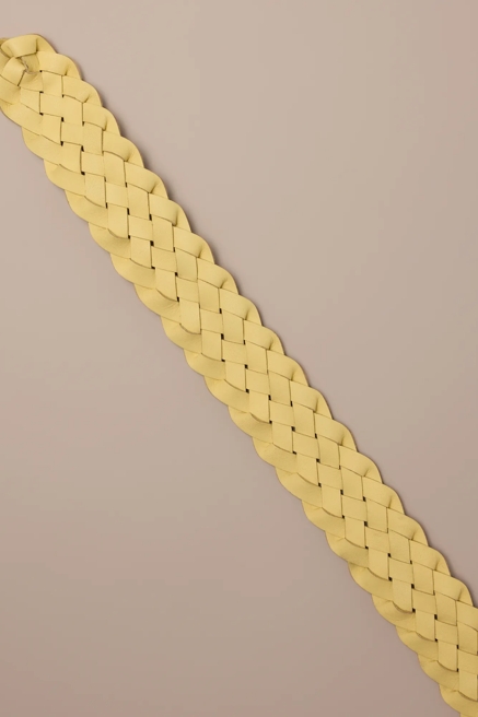 WOVEN LEATHER BELT, image 2