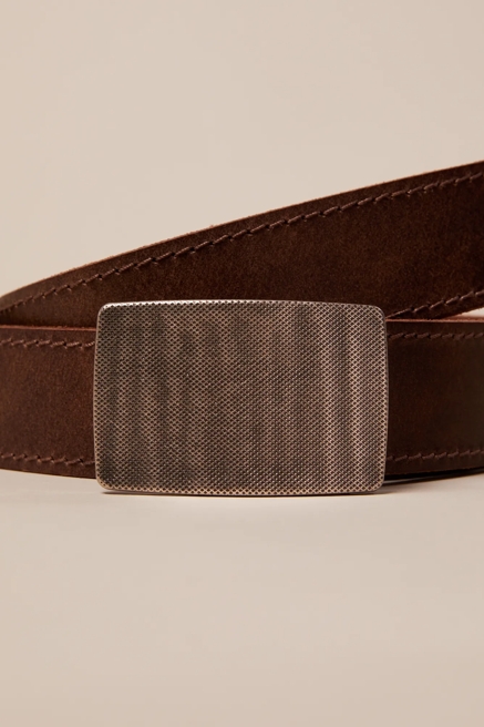 TEXTURED PLAQUE BELT, image 3