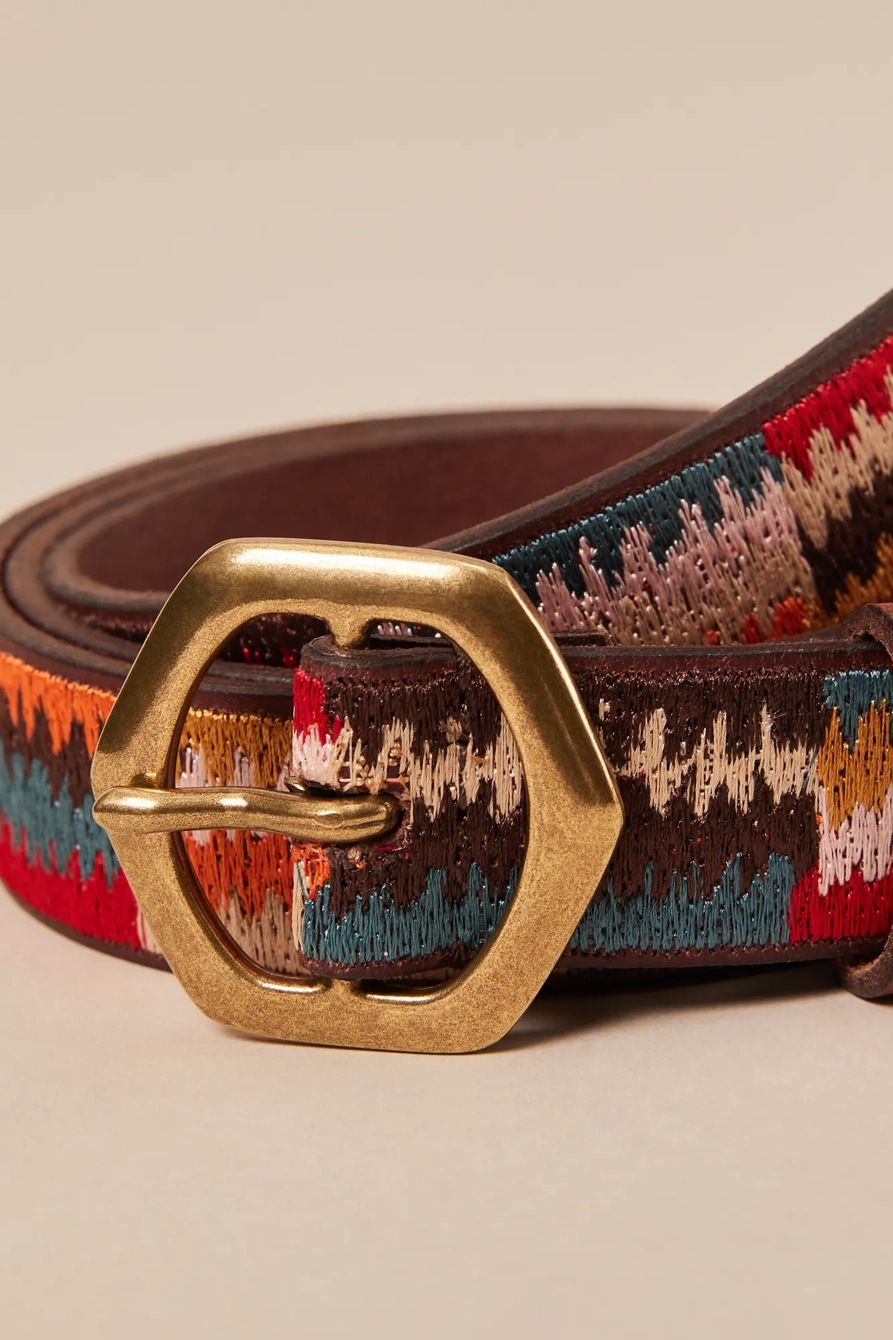 WOVEN MULTICOLOR BELT