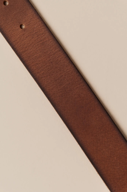 DOUBLE KEEPER LEATHER BELT, image 2