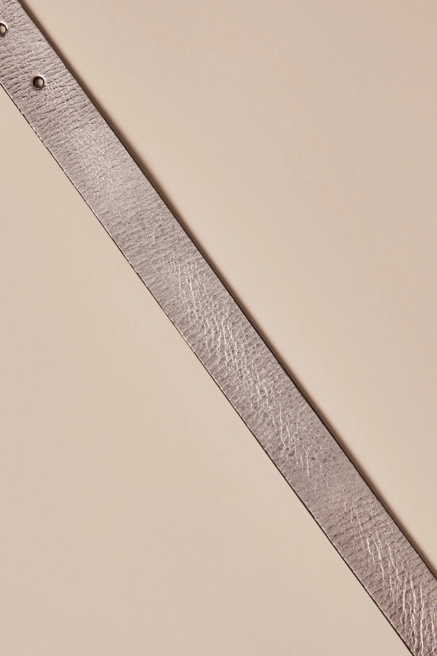 MATTE SILVER BELT, image 4