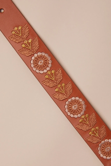 GOLDEN FLORAL BELT, image 2