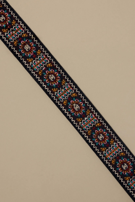 BLUE SUEDE EMBROIDERED BE, image 2