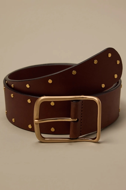 WIDE DOUBLE STUDDED HIP BELT, image 1