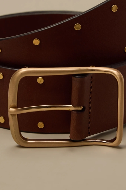 WIDE DOUBLE STUDDED HIP BELT, image 3