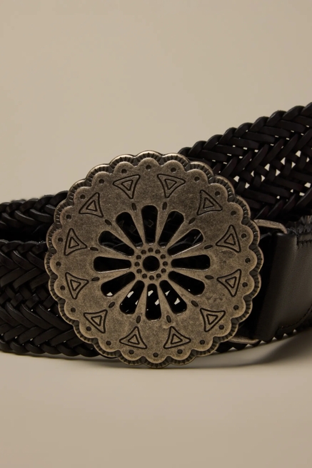 WOVEN CONCHO BELT, image 3
