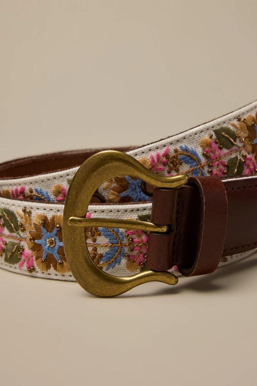 EMBROIDERED BEAD BELT, image 3