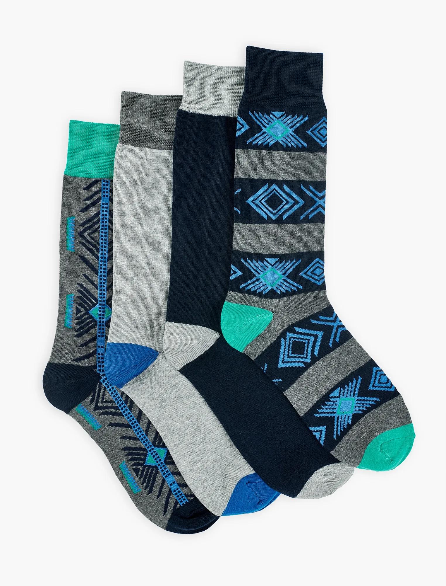 MENS GEO SOCKS, image 1
