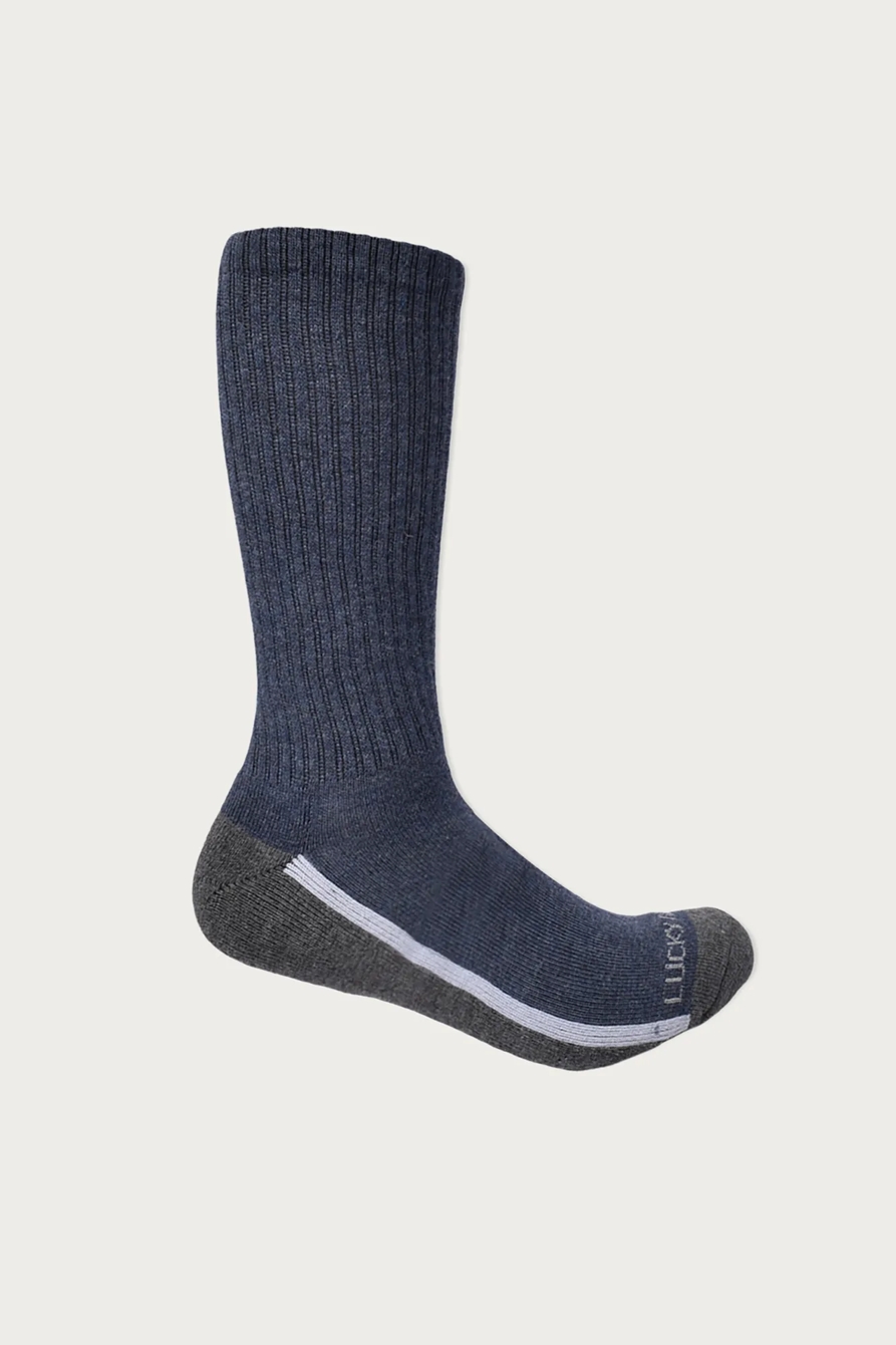 MEN'S 5 PACK COLOR BLOCK ATHLETIC CREW SOCKS, image 2