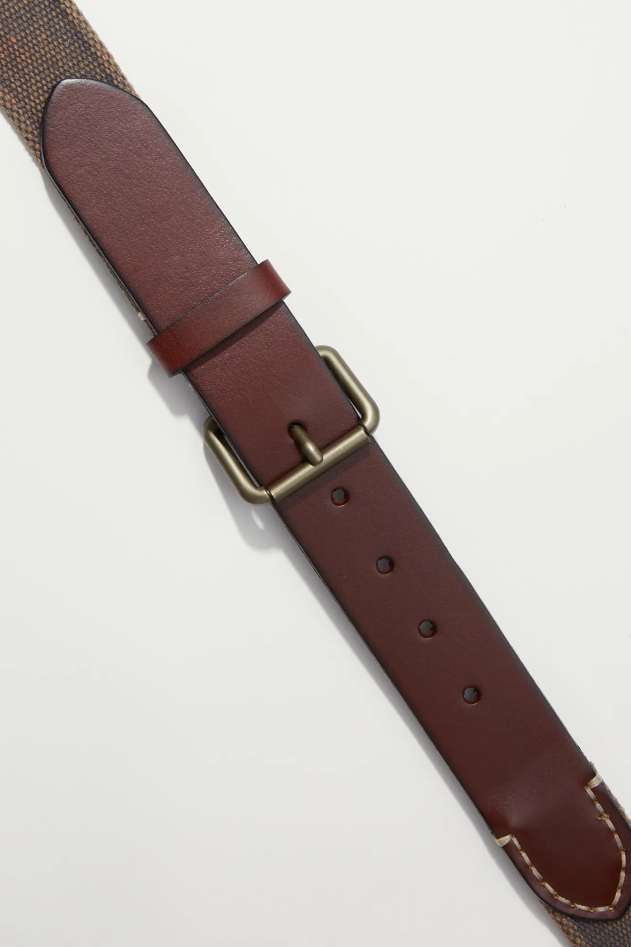MENS WEBBED WOVEN BELT, image 2