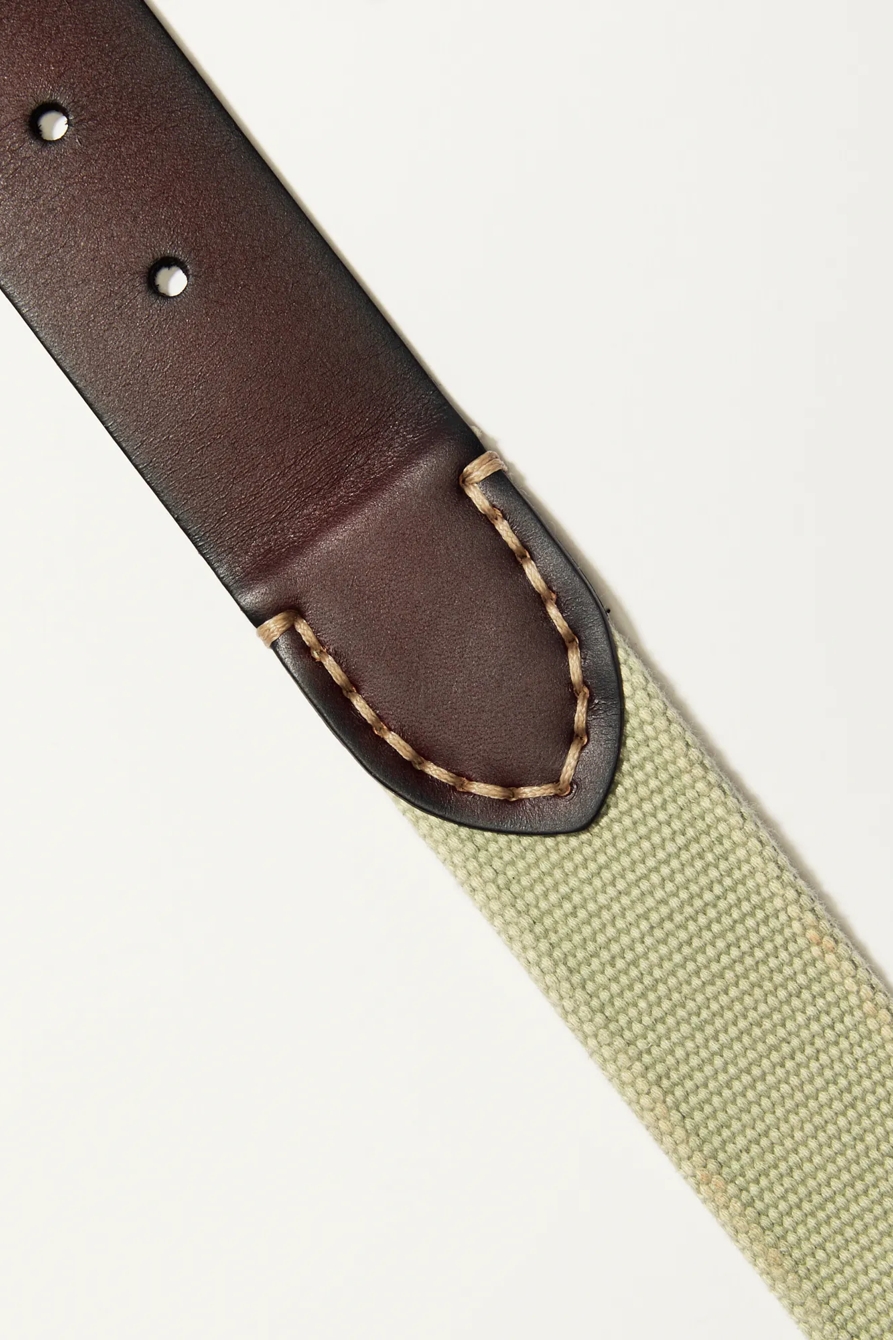 MENS WASHED WEBBED BELT, image 2
