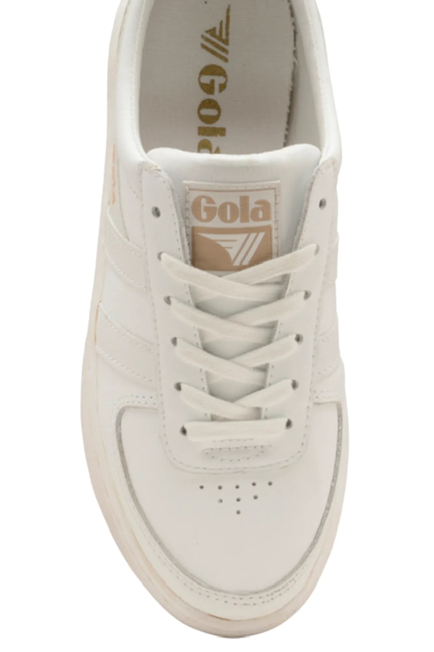 GOLA GRANDSLAM LEATHER SNEAKER, image 5