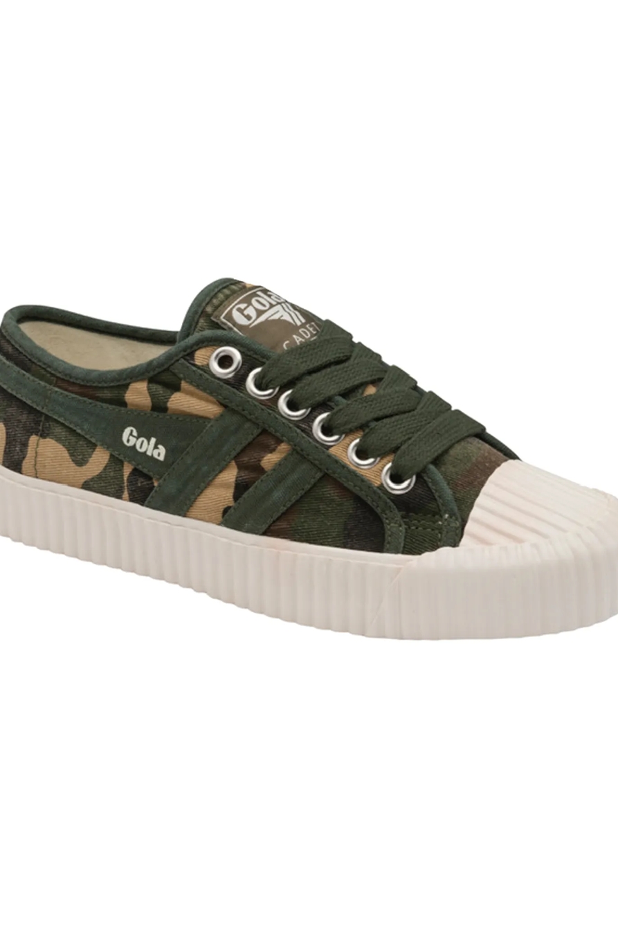 GOLA CADET CAMO CANVAS SNEAKER, image 2