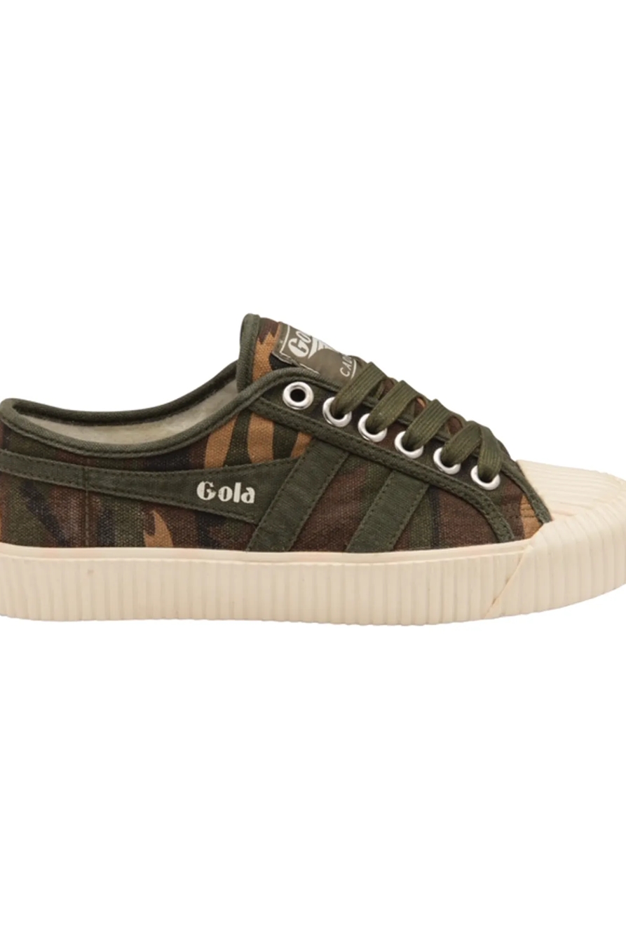 GOLA CADET CAMO CANVAS SNEAKER, image 3