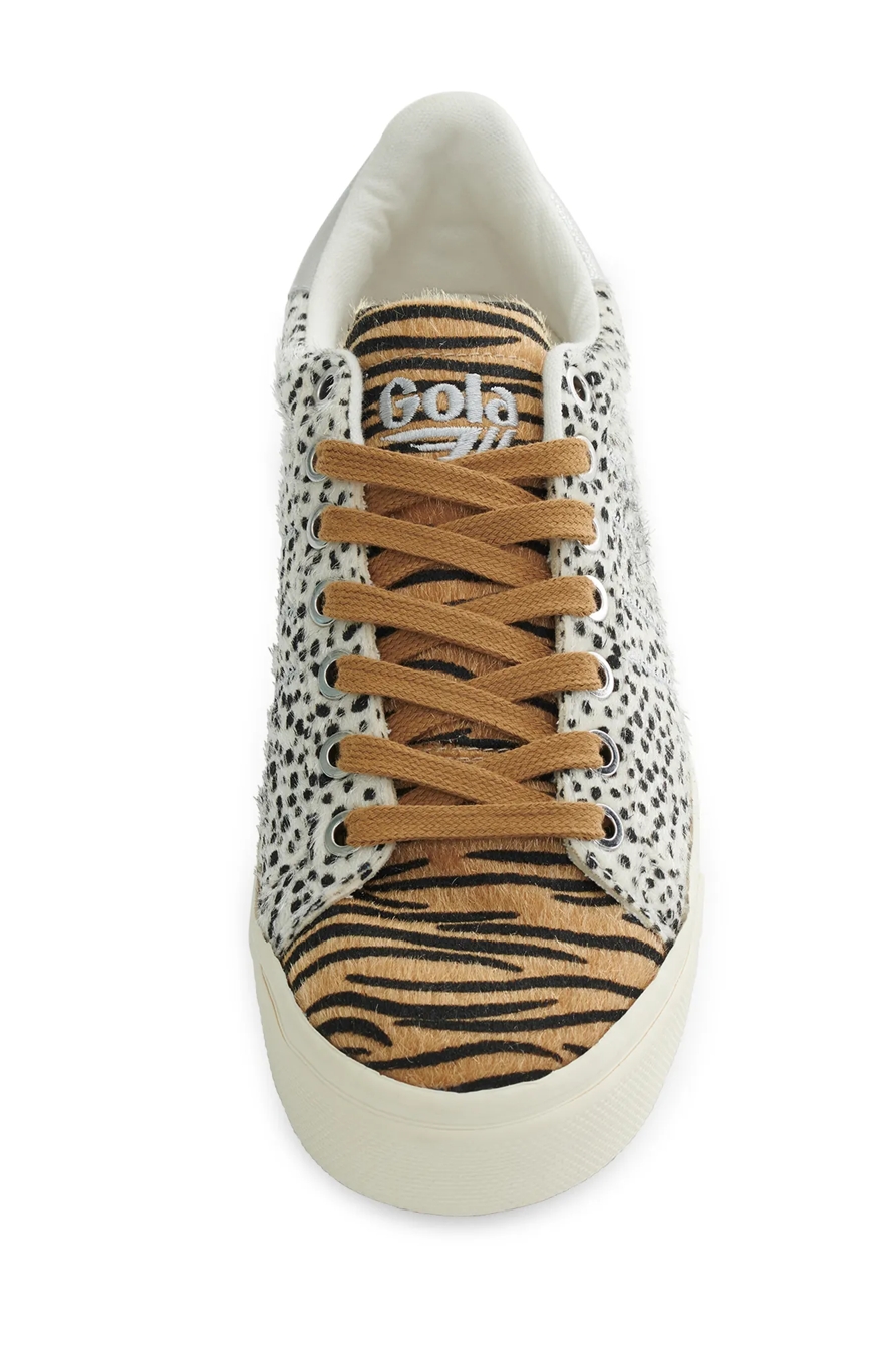GOLA ORCHID II CHEETAH CALF HAIR SNEAKER, image 3