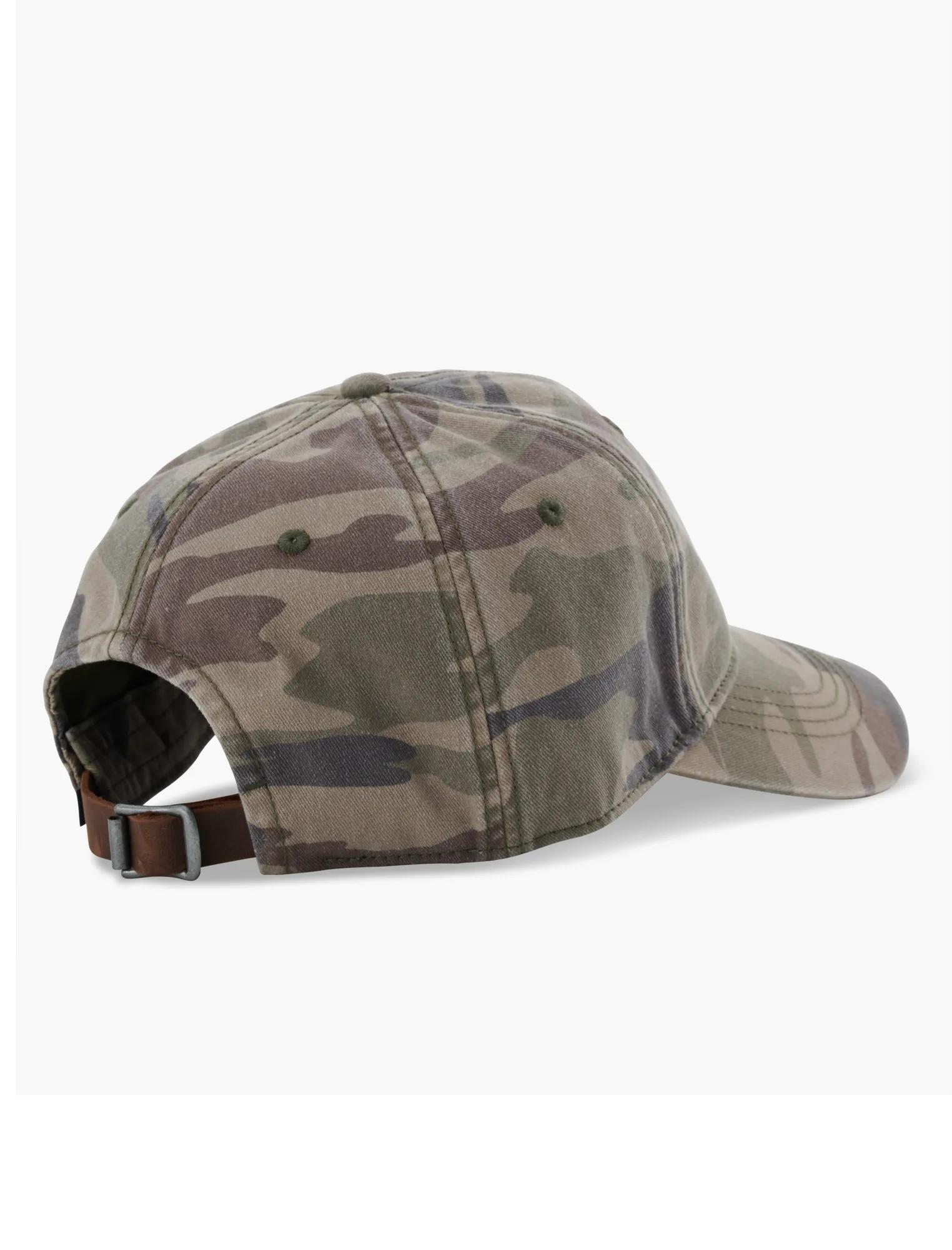 WASHED CAMO BASEBALL HAT, image 2