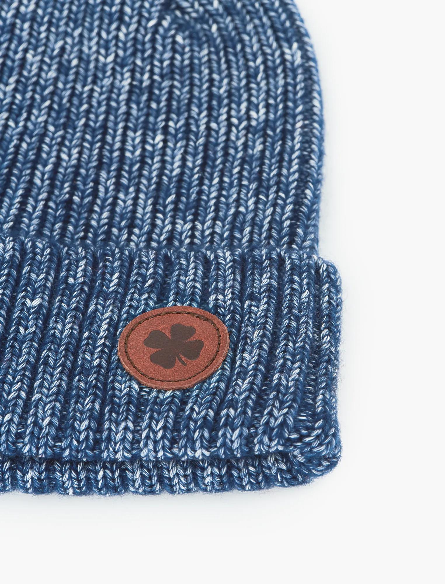 FAUX INDIGO BEANIE HAT, image 2