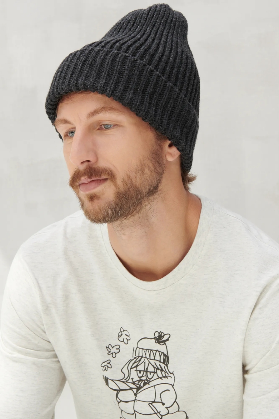 MENS KNIT BEANIE, image 1