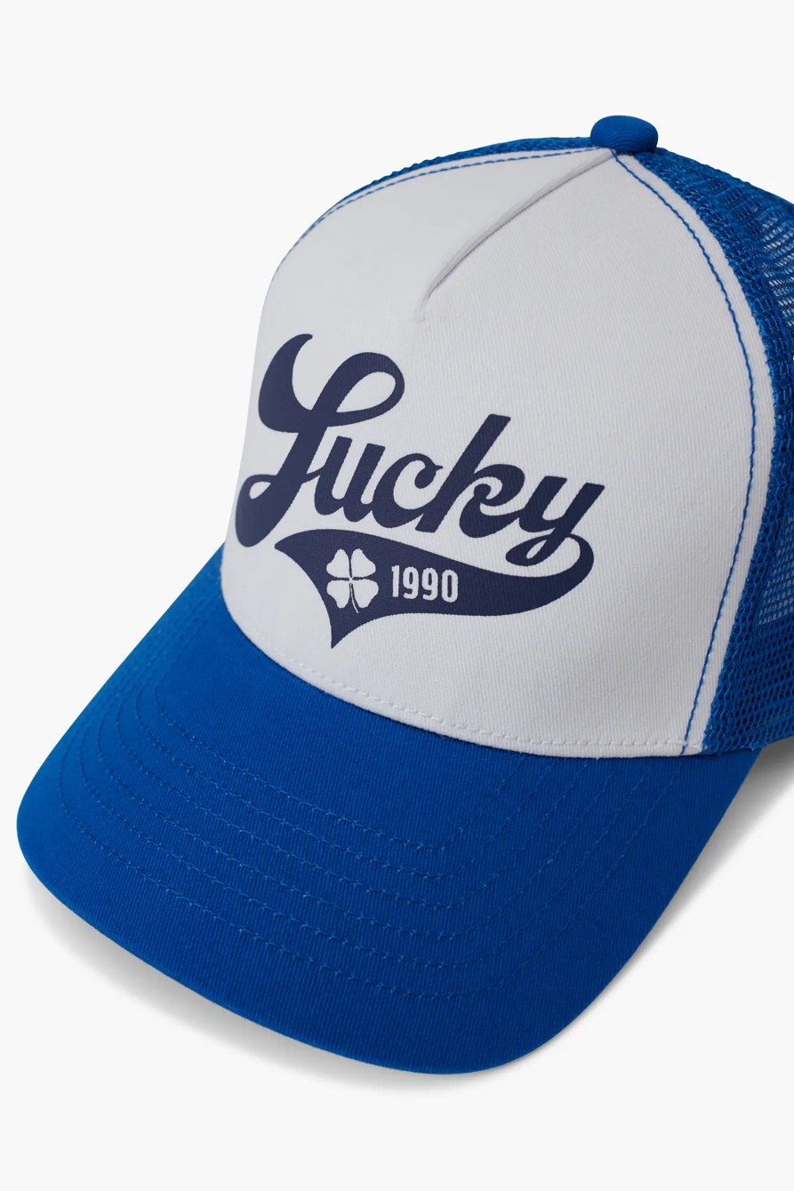 LUCKY BRANDED TRUCKER HAT, image 2
