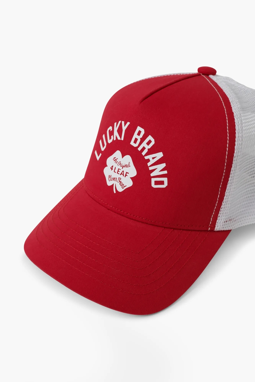 VINTAGE LUCKY TRUCKER HAT, image 2