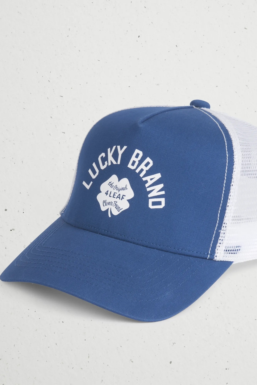 LUCKY BRANDED TRUCKER HAT, image 2