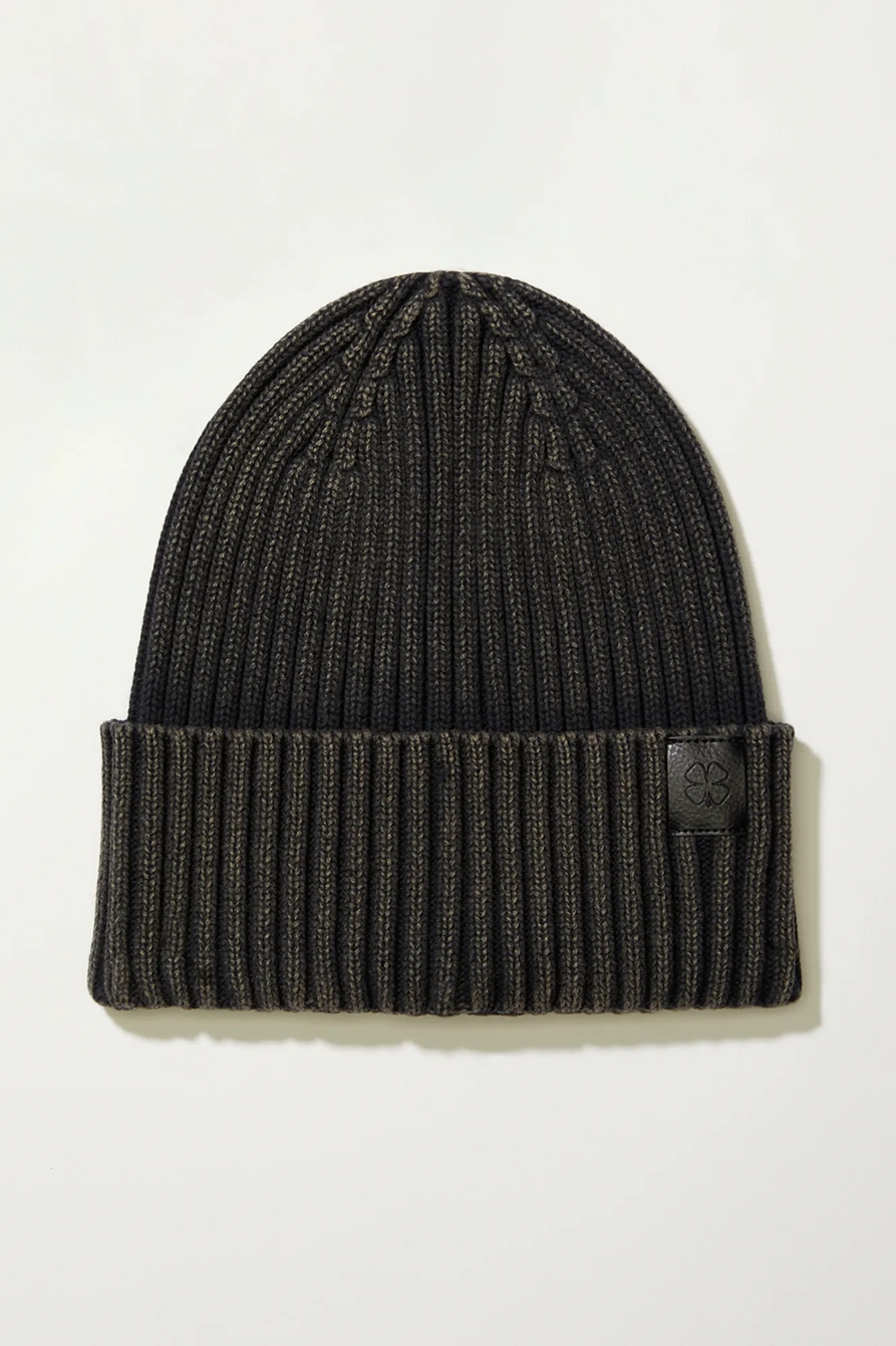 ACID WASH RIB BEANIE, image 1