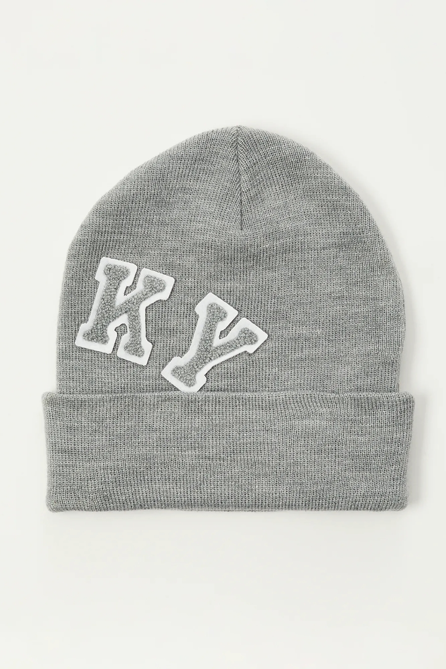 LUCKY PATCH LETTER BEANIE, image 2