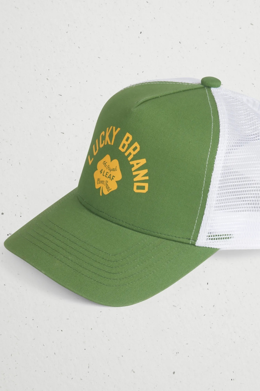 VINTAGE LUCKY TRUCKER HAT, image 2