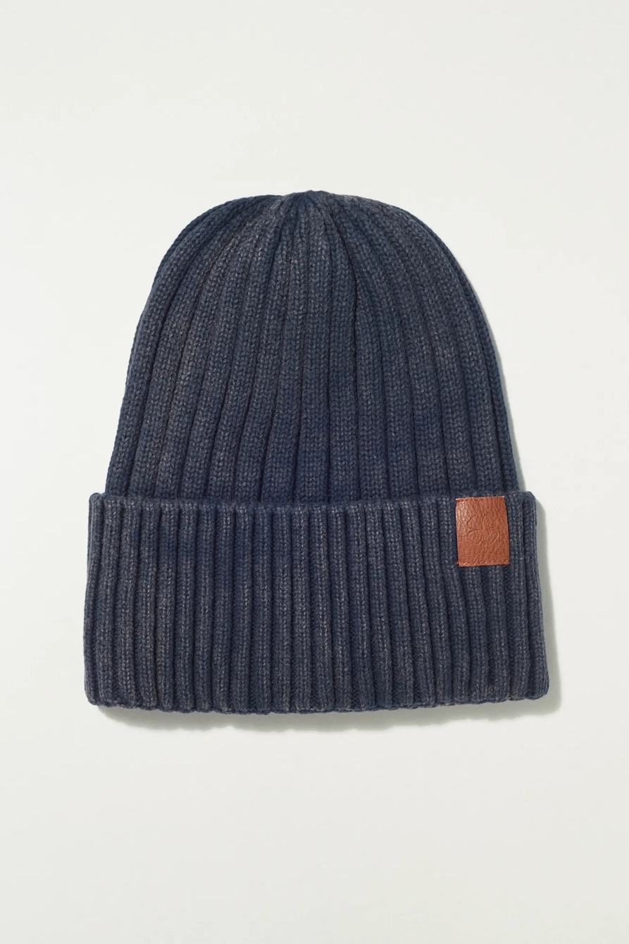 ACID WASH RIB BEANIE, image 1