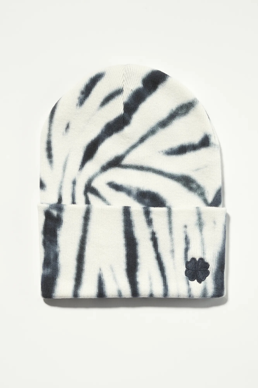 TIE DYE CLOVER BEANIE, image 1