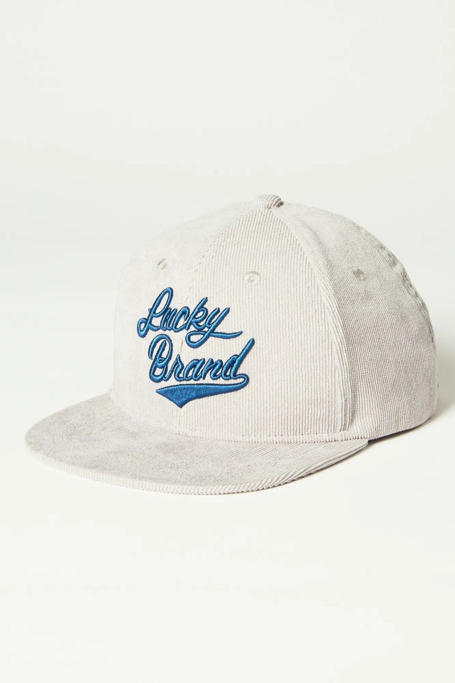 LUCKY BRAND CORDUROY BRANDED HAT, image 1