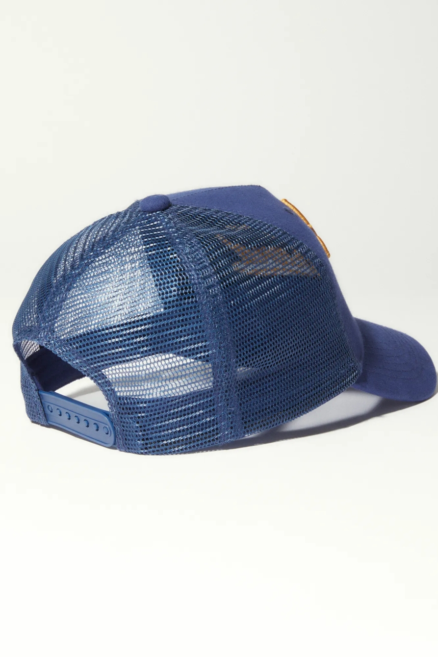 LUCKY EMBROIDERED TRUCKER HAT, image 2