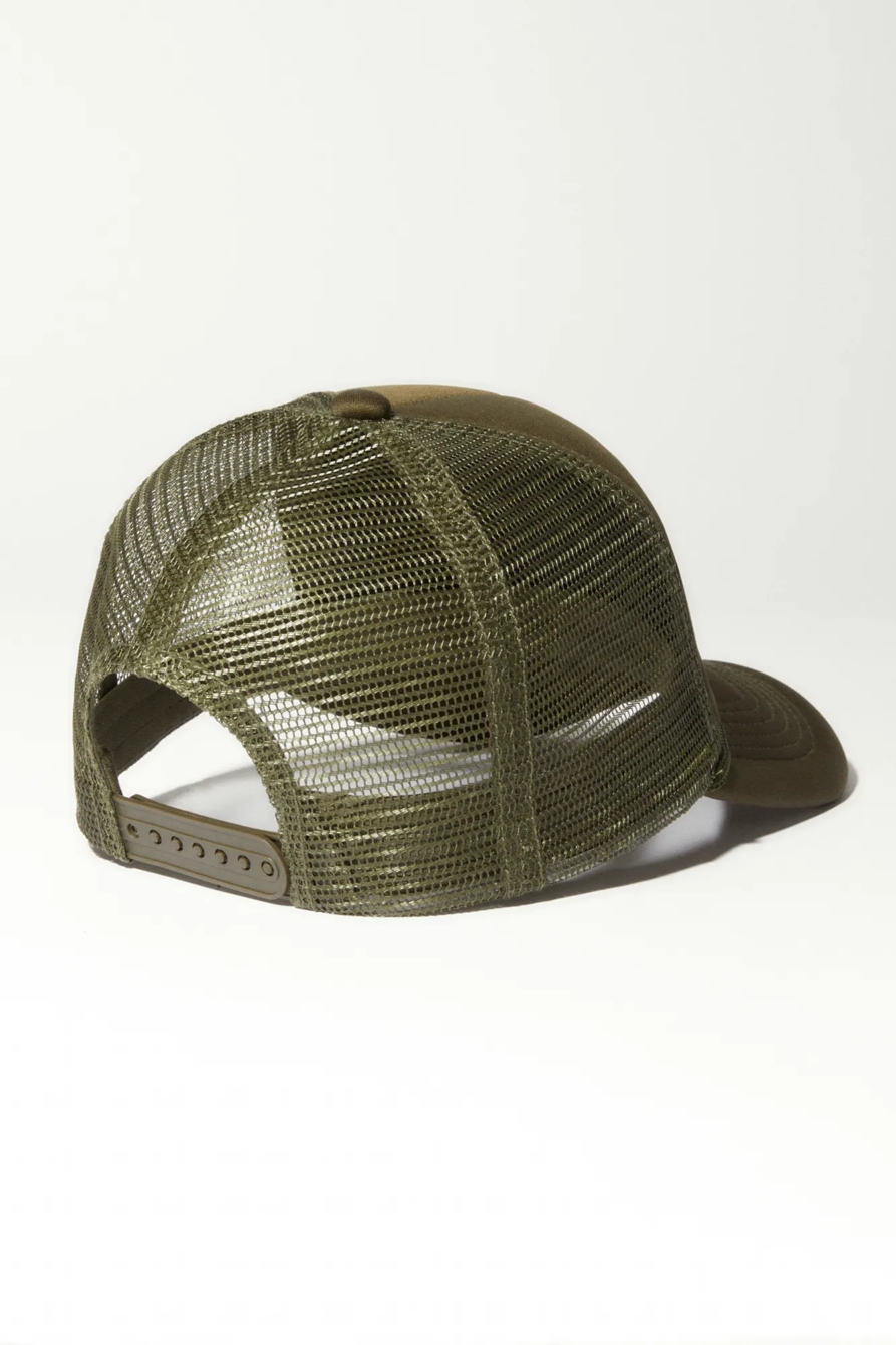 CODIGO OLIVE TRUCKER HAT, image 2
