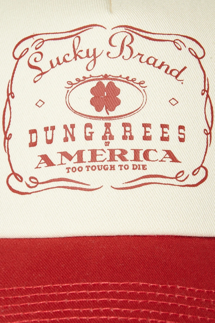 LUCKY BRANDED TRUCKER HAT, image 3