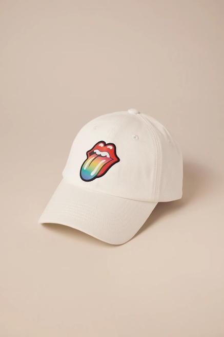 ROLLING STONES PRIDE COTTON TWILL BASEBALL CAP, image 1