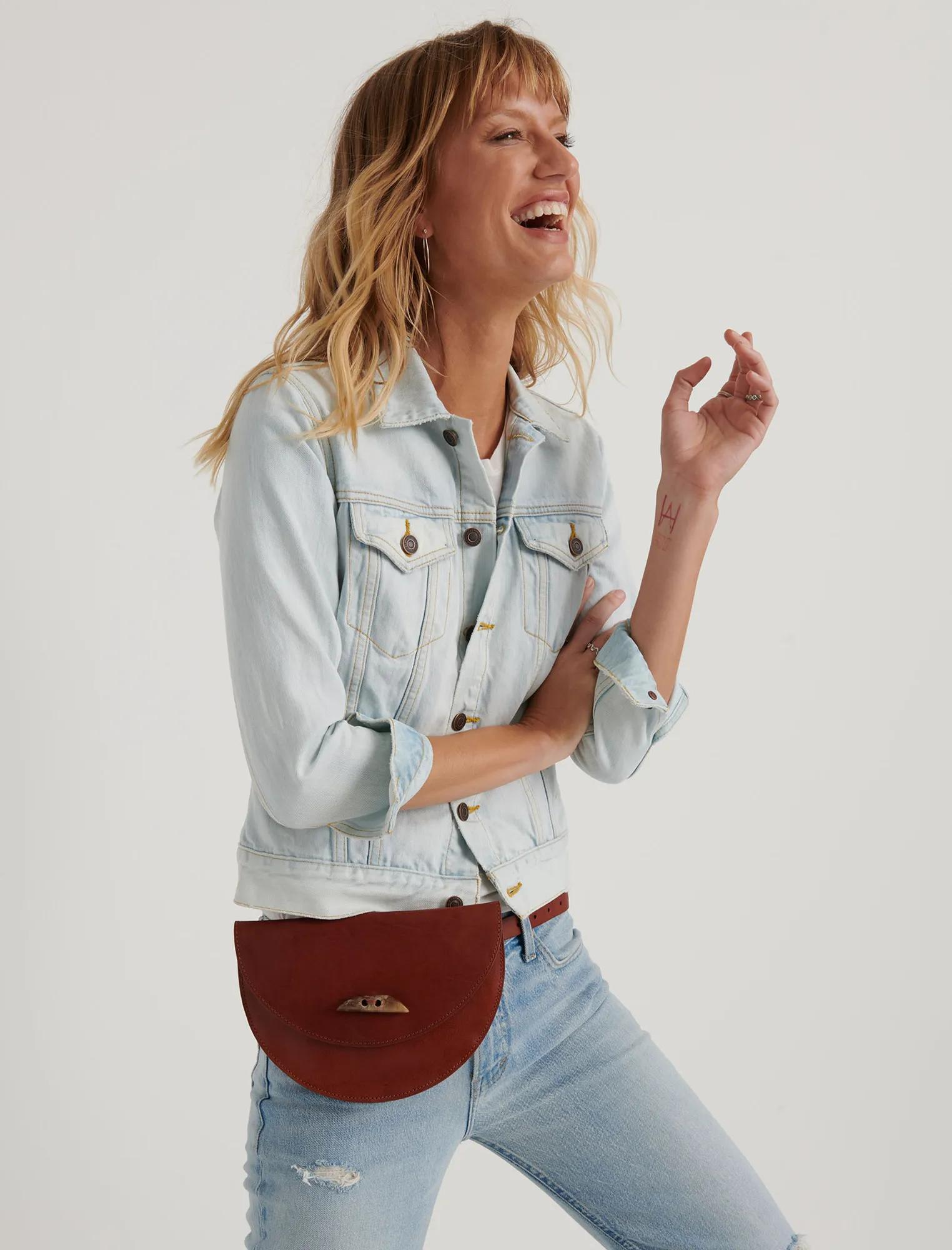 LEATHER FANNY PACK, image 2
