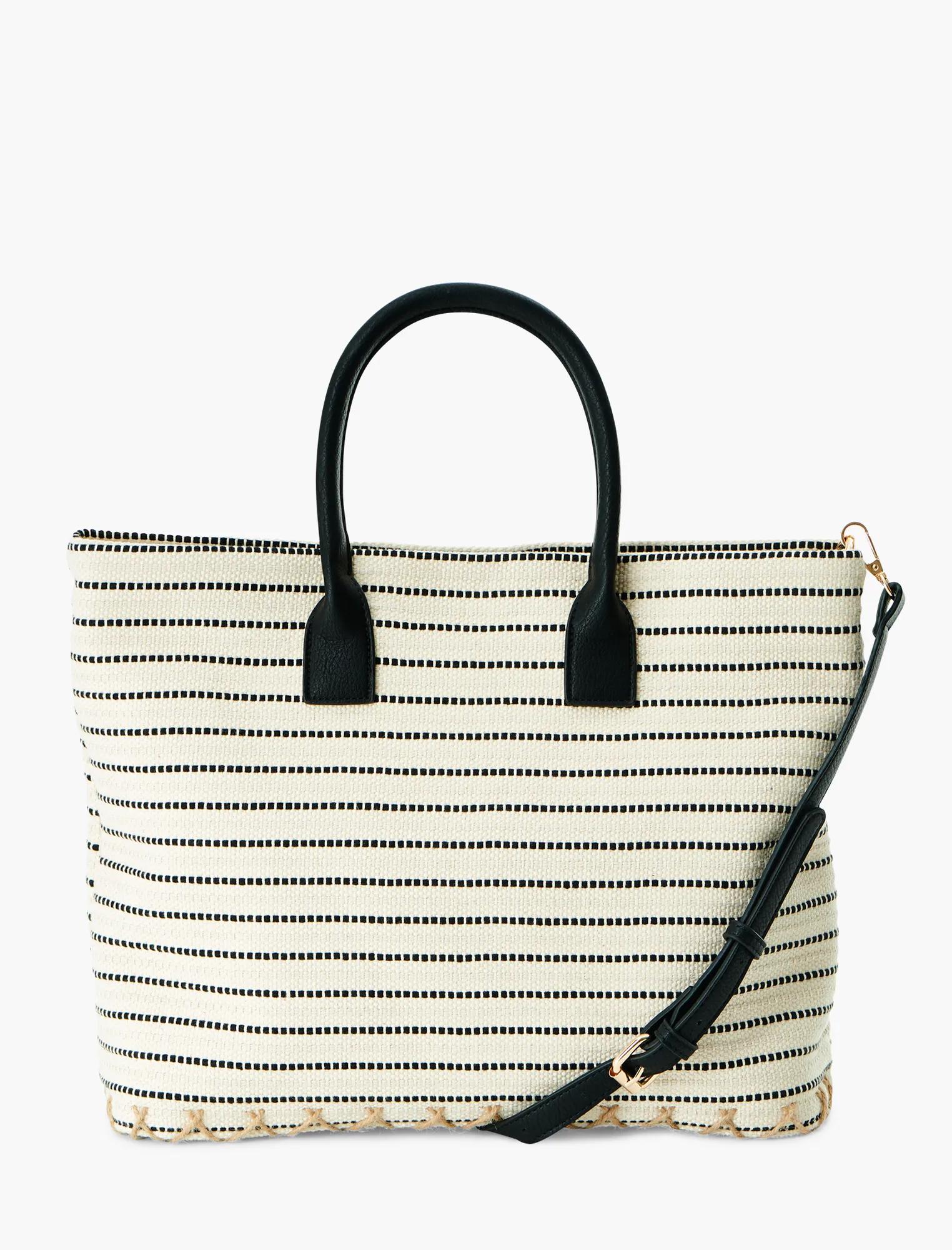 STRIPE SHOPPER TOTE, image 2