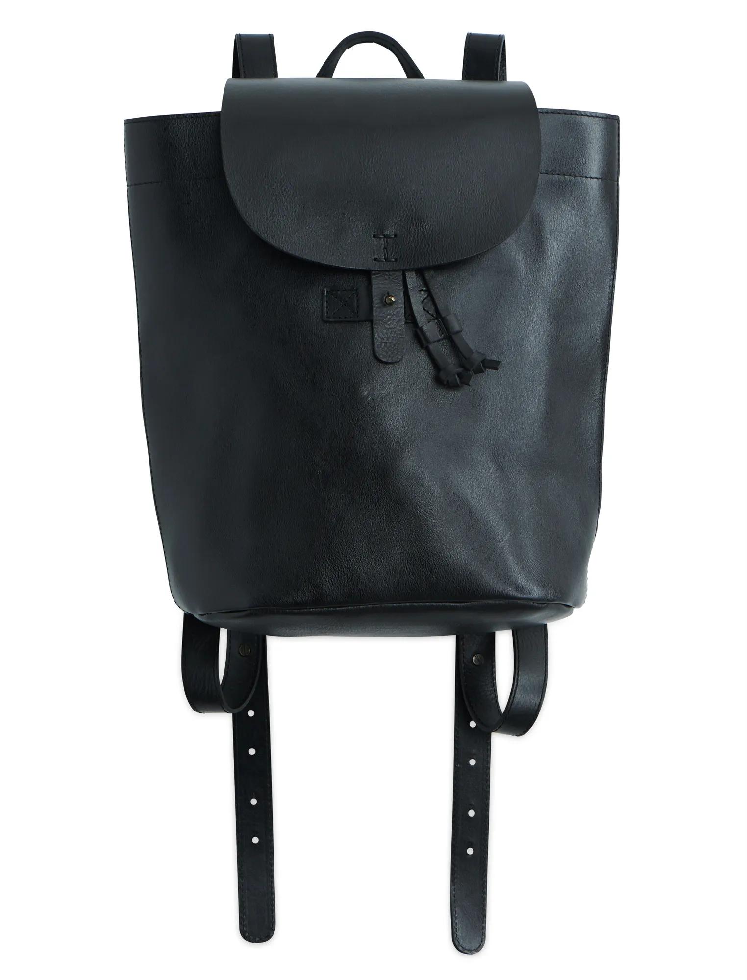 POINT LEATHER BACKPACK, image 4