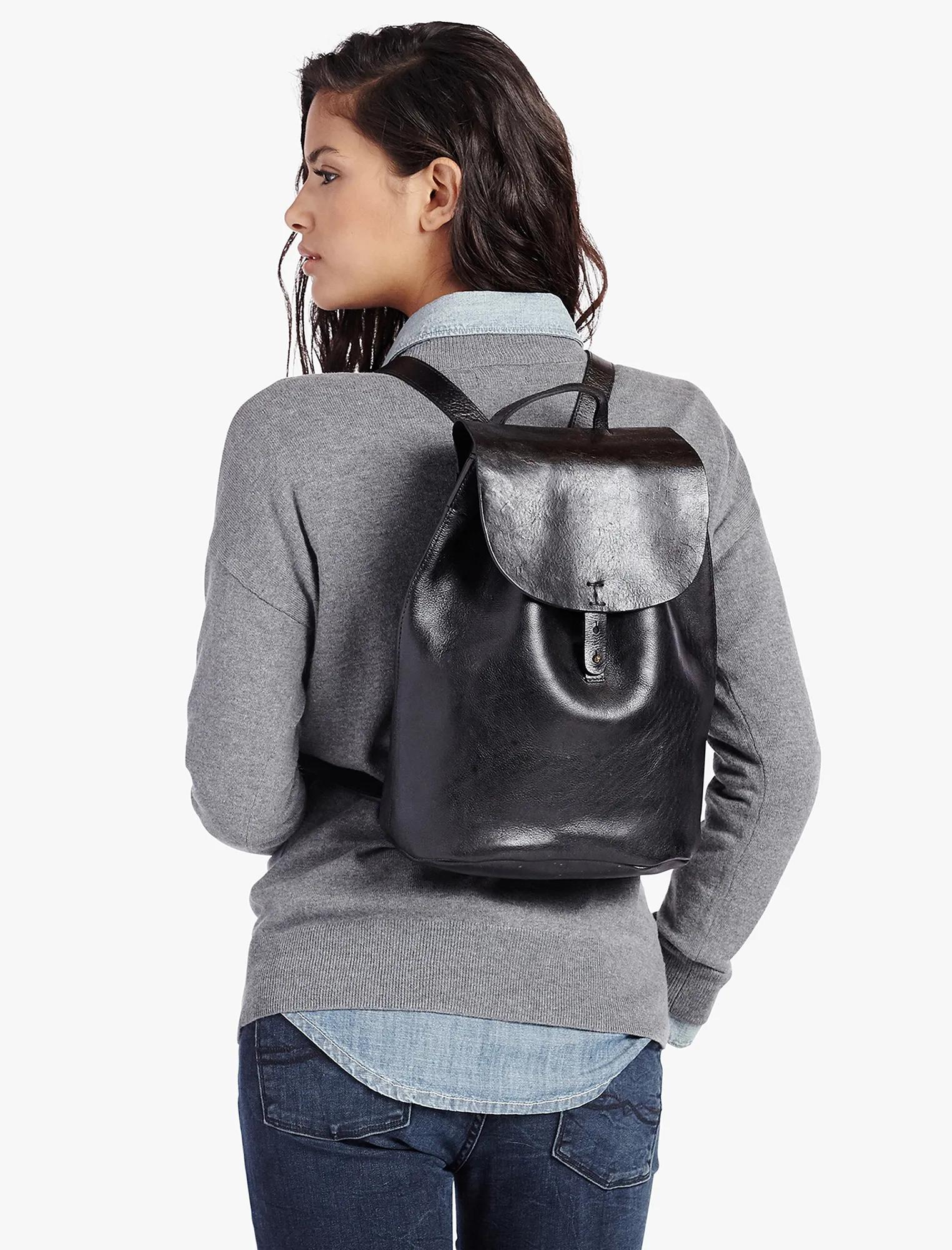 POINT LEATHER BACKPACK, image 6