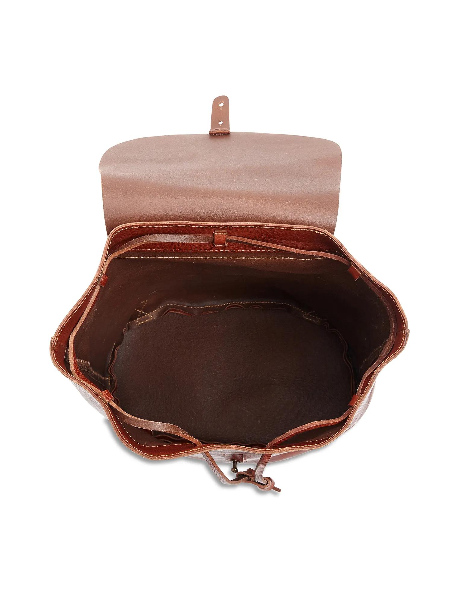 POINT LEATHER BACKPACK, image 3