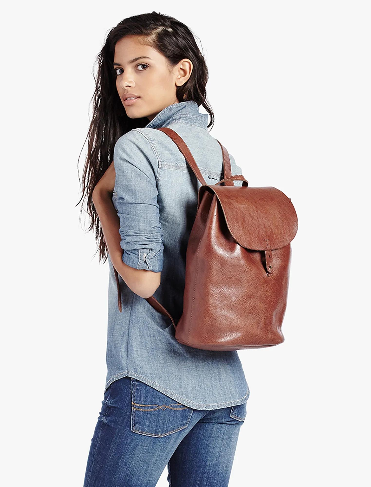POINT LEATHER BACKPACK, image 4