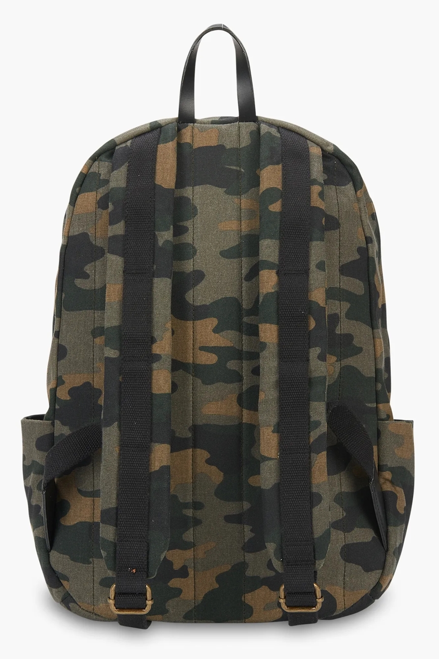 WAXED CANVAS MEN'S BACKPACK, image 2