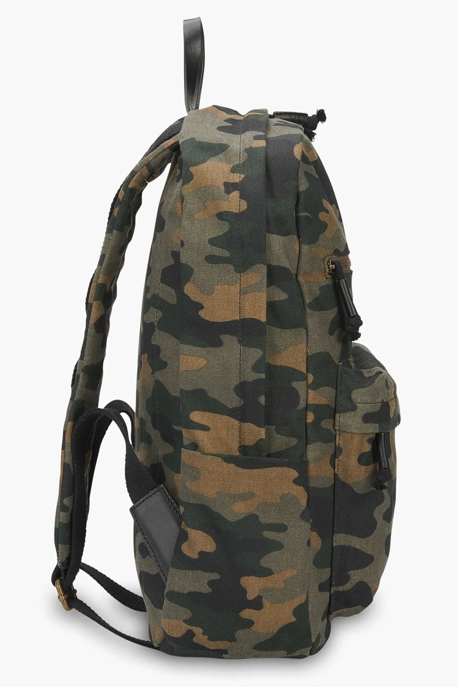 WAXED CANVAS MEN'S BACKPACK, image 3