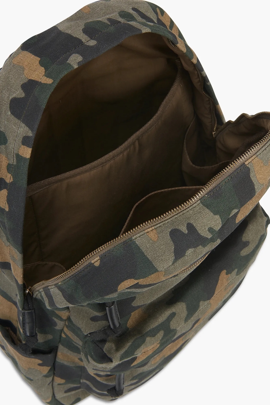 WAXED CANVAS MEN'S BACKPACK, image 4