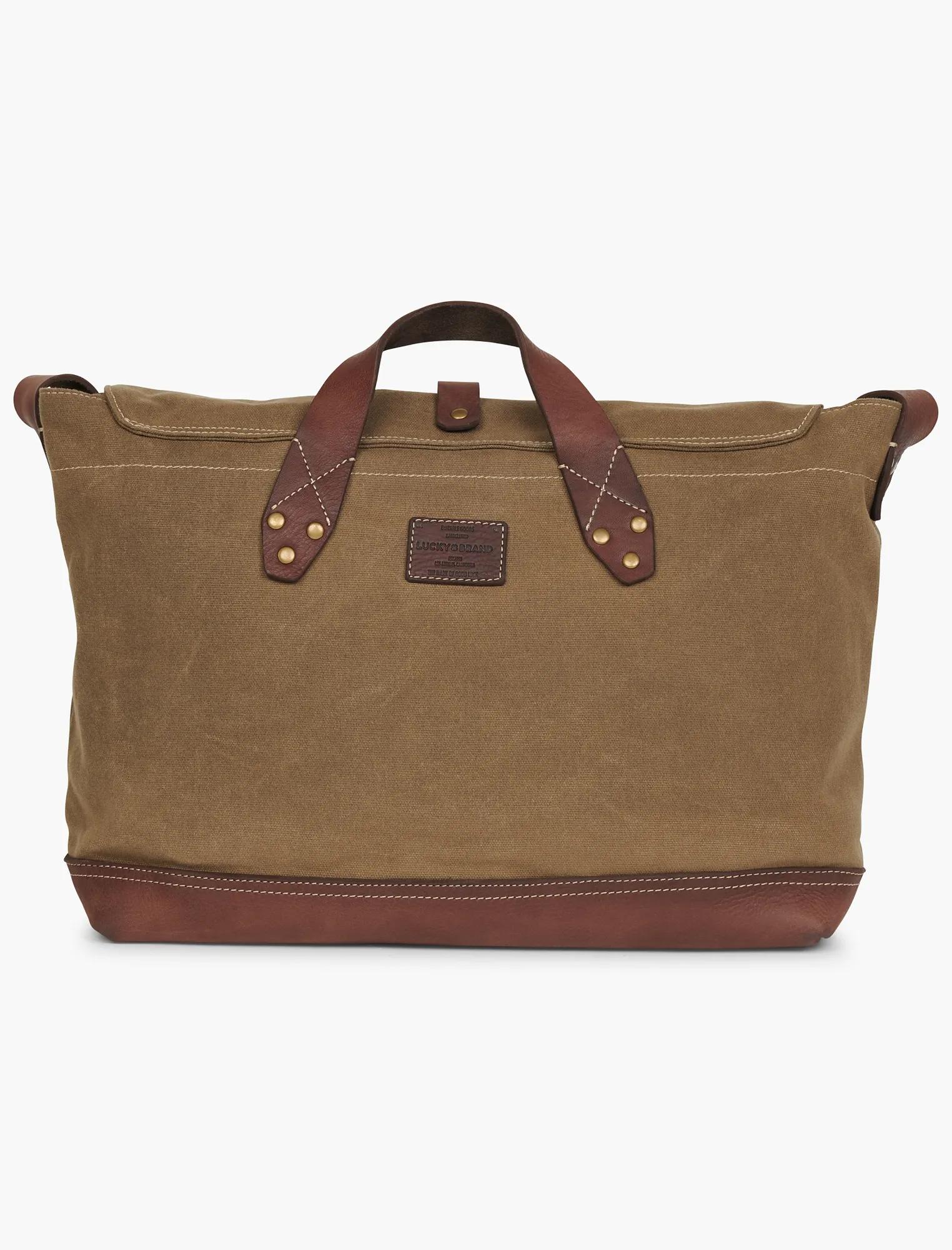 WAXED CANVAS MESSENGER BAG, image 3