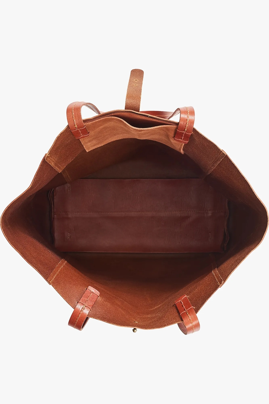 THE POINT LEATHER TOTE BAG, image 4