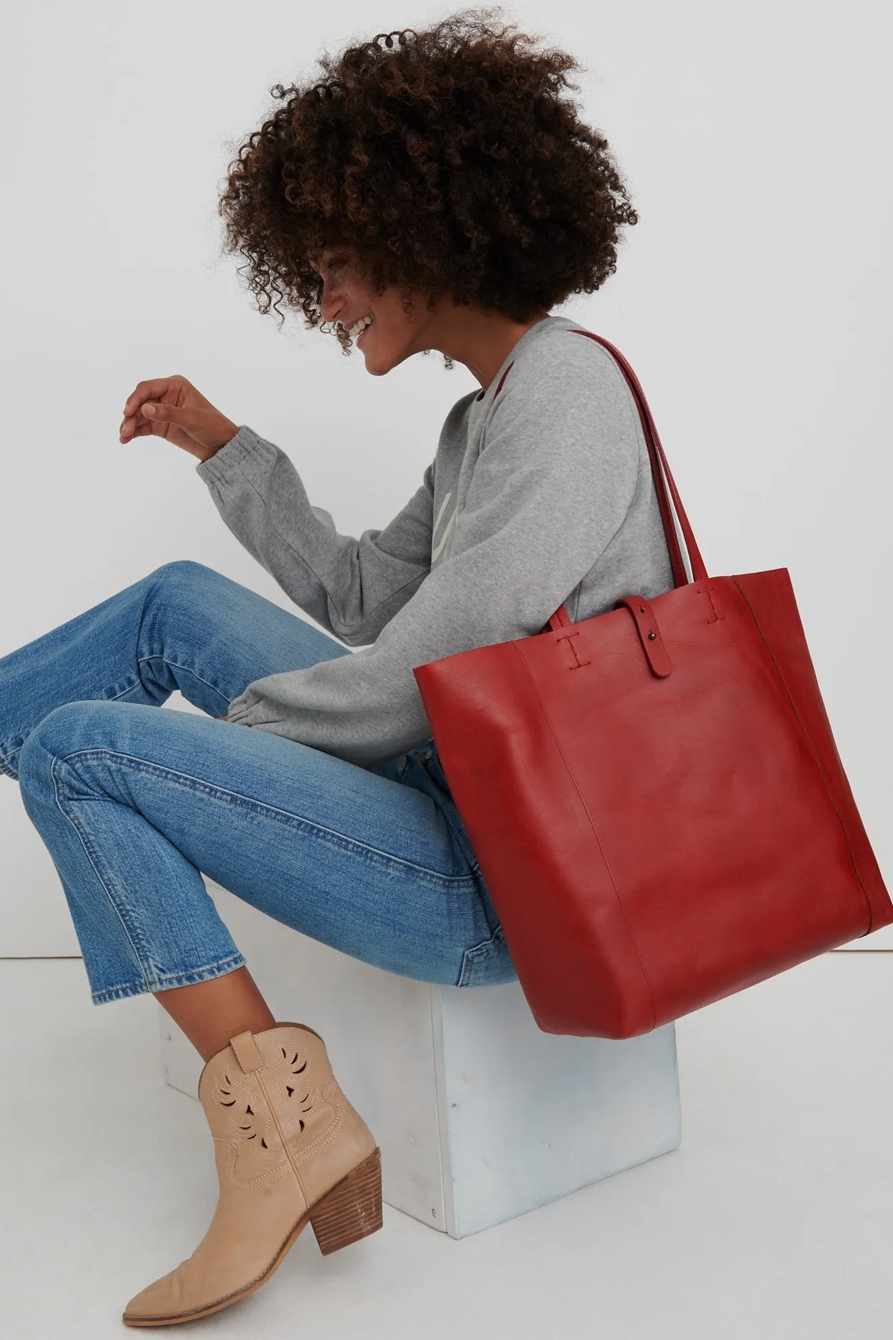 THE POINT LEATHER TOTE BAG, image 2