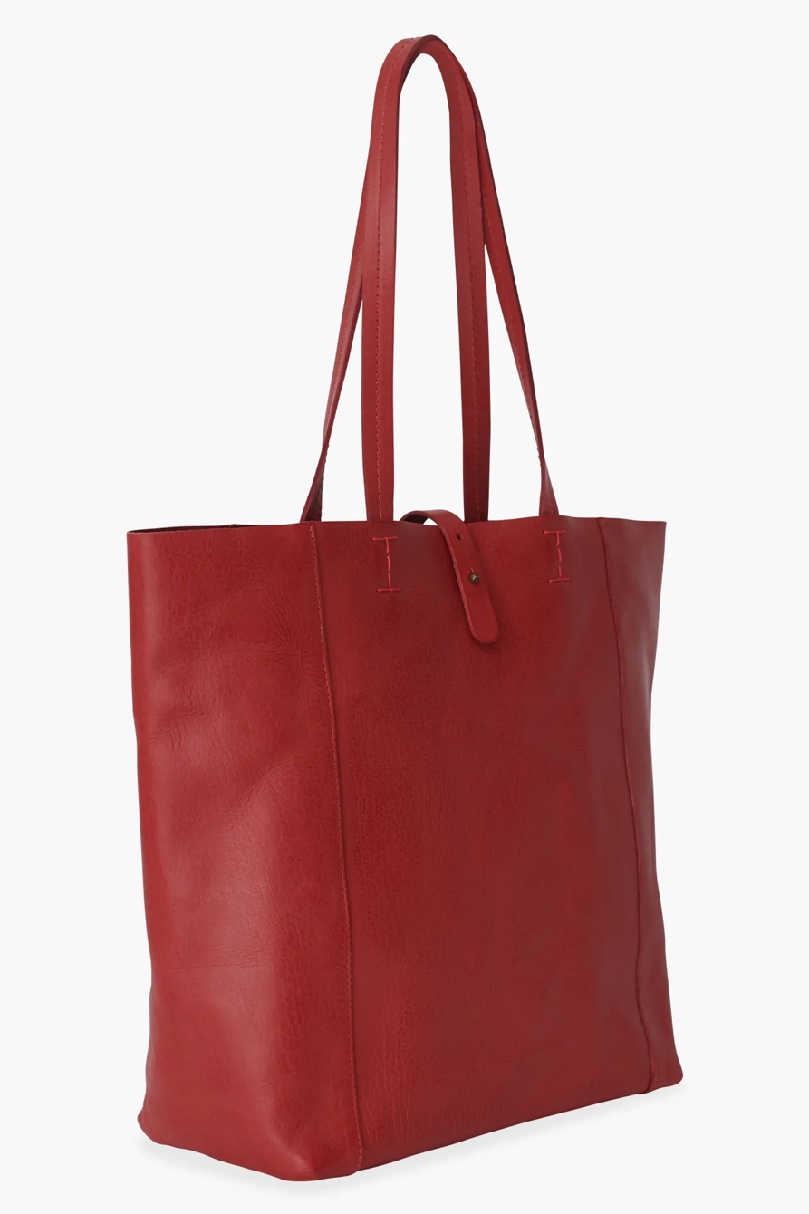 THE POINT LEATHER TOTE BAG, image 3